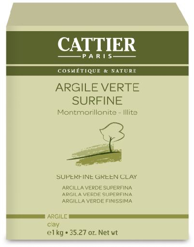Cattier Argile verte surfine bio 1kg